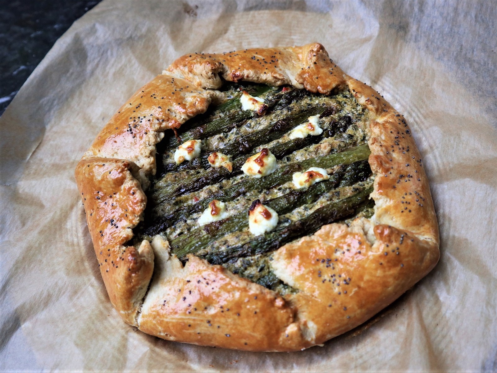 Asparagus Galette